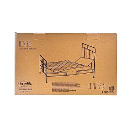 Кровать металлическая для куклы от бренда Egmont Toys