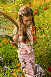 Джинсы Daisies Print от бренда Sproet & Sprout