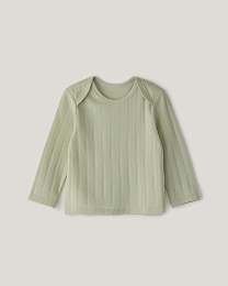 Комплект лонгслив и брюки из фактурной ткани Green от бренда Anna Leon