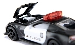 Машинка полицейская Chevrolet Corvette ZR1 от бренда Siku