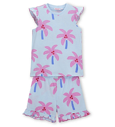 Пижама с принтом розовых пальм от бренда Original Marines