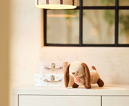 Мягкая игрушка Собачка Диего 18 см от бренда Jollein