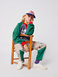 Свитшот Color Block от бренда Bobo Choses