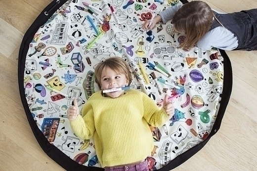 2 в 1: мешок для хранения игрушек и игровой коврик Play&Go от бренда Play&go