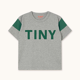 Футболка COLOR BLOCK от бренда Tinycottons Серый