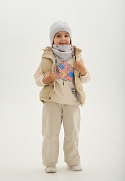 Шапка Bimla mist grey от бренда Peppihat