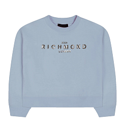 Свитшот голубого цвета от бренда JOHN RICHMOND