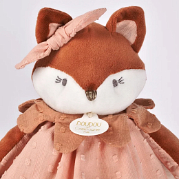 Лиса персиковая комфортер от бренда Doudou et Compagnie