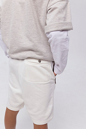 Шорты SPORT ZIPPER Milk от бренда Liqlo