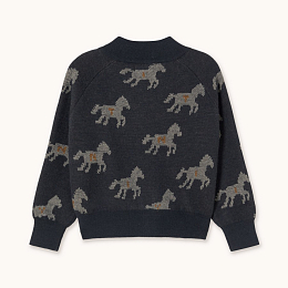Кардиган HORSES от бренда Tinycottons