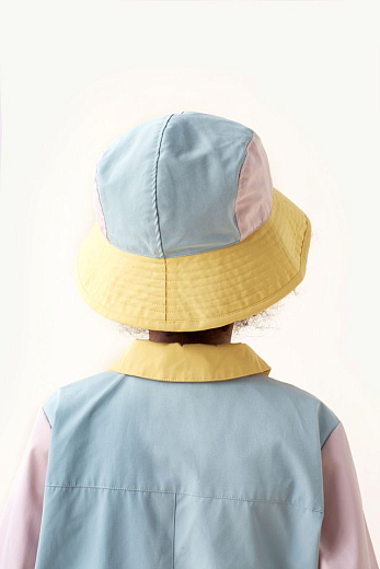 Панама COLOR BLOCK BUCKET от бренда Tinycottons