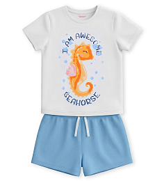 Пижама SEAHORSE BRIGHT WHITE от бренда Original Marines