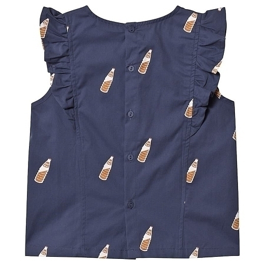 Блузка с принтом бутылочек SODA от бренда Tinycottons