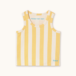 Майка Yellow stripes от бренда Tinycottons