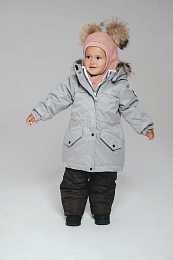 Шапка-шлем Double fur Rose от бренда Peppihat