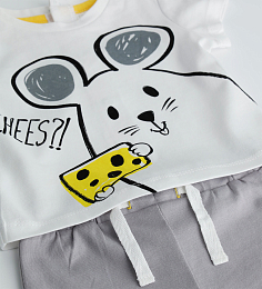 Футболка с мышкой и шорты от бренда Original Marines