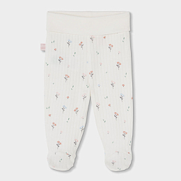 Комплект floral print: боди, распашонка, ползунки и шапка от бренда Boboli