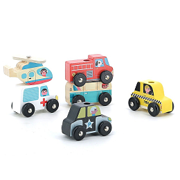Грузовик с машинками от бренда Vilac