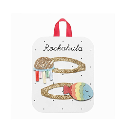 Набор заколок Радужные морские друзья от бренда Rockahula Kids