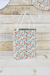 Подарочные пакеты Цветы и золото 4 шт. от бренда Tim & Puce Factory