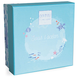 Игрушка Рыбка Немо с комфортером в подарочной коробке от бренда Doudou et Compagnie