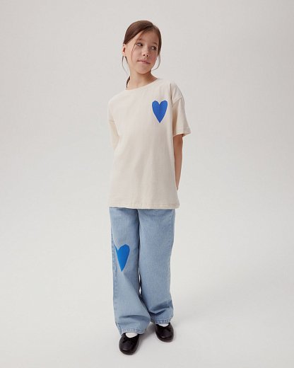 Джинсы Blue Heart от бренда CHOOCHOO