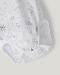 Набор боди кимоно 3 шт в розовом цвете и с принтом от бренда Anna Leon