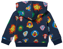 Толстовка Monkey Family от бренда Stella McCartney kids