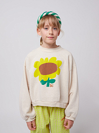 Свитшот Sunflower cropped от бренда Bobo Choses