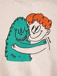 Свитшот Hug Hairy Monster от бренда Bobo Choses
