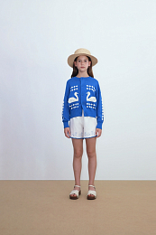 Кардиган Swan with diamonds от бренда Tinycottons