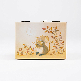 Музыкальная шкатулка "Мышка и мышонок" от бренда Egmont Toys