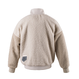 Бомбер JUNGLE CAT White gap grey Brown rice от бренда Gosoaky