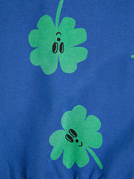 Свитшот Blue Lucky Clover от бренда Bobo Choses