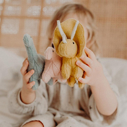 Мягкие игрушки Динозавры в подарочной коробке от бренда Olli Ella
