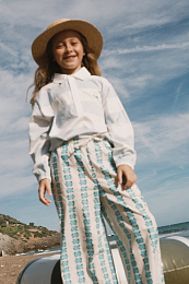 Джемпер-поло Sky stripes от бренда Tinycottons