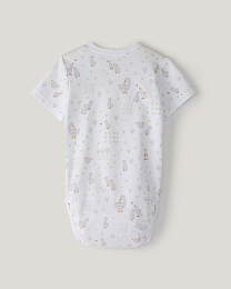 Набор боди кимоно 3 шт в розовом цвете и с принтом от бренда Anna Leon