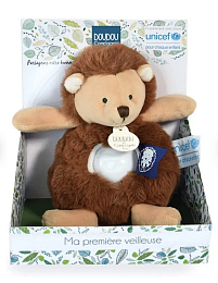 Ночник Ежик, 15 см от бренда Doudou et Compagnie