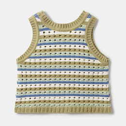 Майка-топ в полоску от бренда Stella McCartney kids