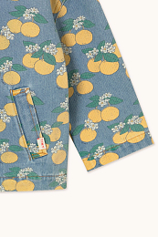 Куртка джинсовая Blooming lemon от бренда Tinycottons