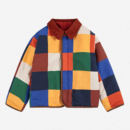 Куртка двусторонняя Multicolor Tiles от бренда Bobo Choses