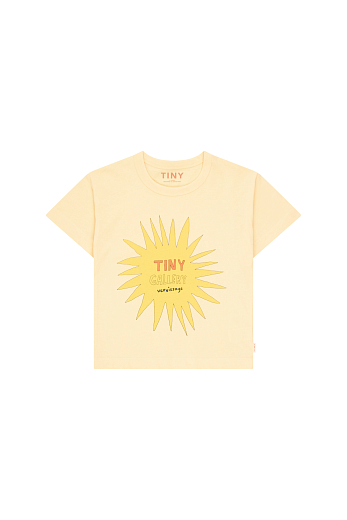 Футболка Tiny Sun от бренда Tinycottons Желтый