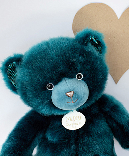 Мишка с блестками от бренда Doudou et Compagnie