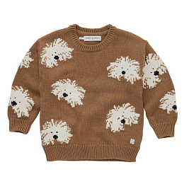 Джемпер Moustache Dog от бренда Sproet & Sprout