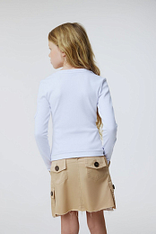 Лонгслив California White от бренда Stormies