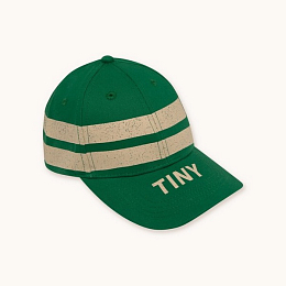Кепка GREEN STRIPES от бренда Tinycottons