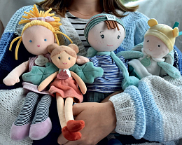 Мягкая кукла Инэс в подарочной коробке  от бренда Jolijou