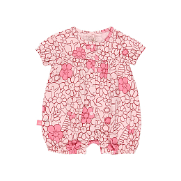 Ромпер Pink flowers от бренда Boboli