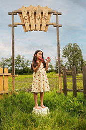 Платье Apple Print от бренда Sproet & Sprout