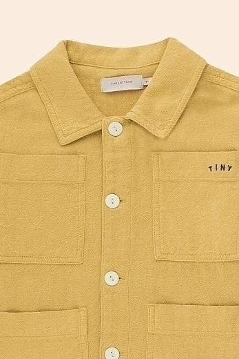Рубашка SOLID JACKET от бренда Tinycottons